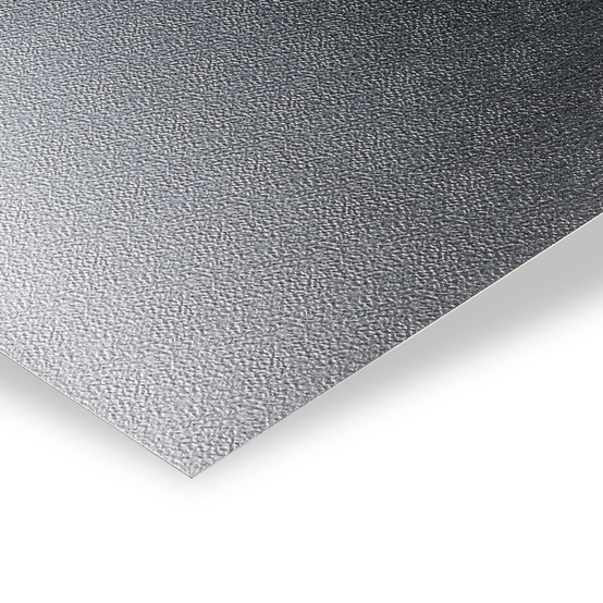 Aluminium Sheet EN AW-1050 (Al99,5) 3.0255 Rolled Stucco 1/2 Hard